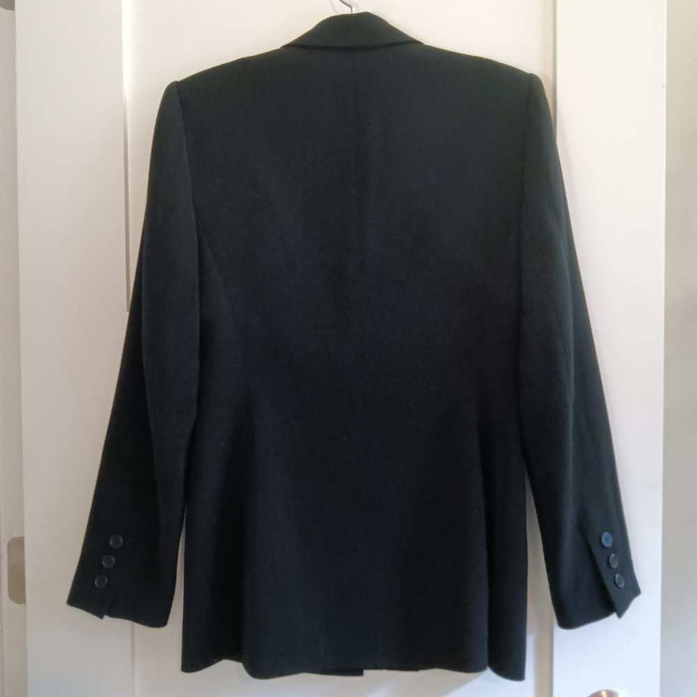 Kasper & Company Black Microfiber Classic Blazer - A Perfect Travel Blazer - Picture 2 of 6